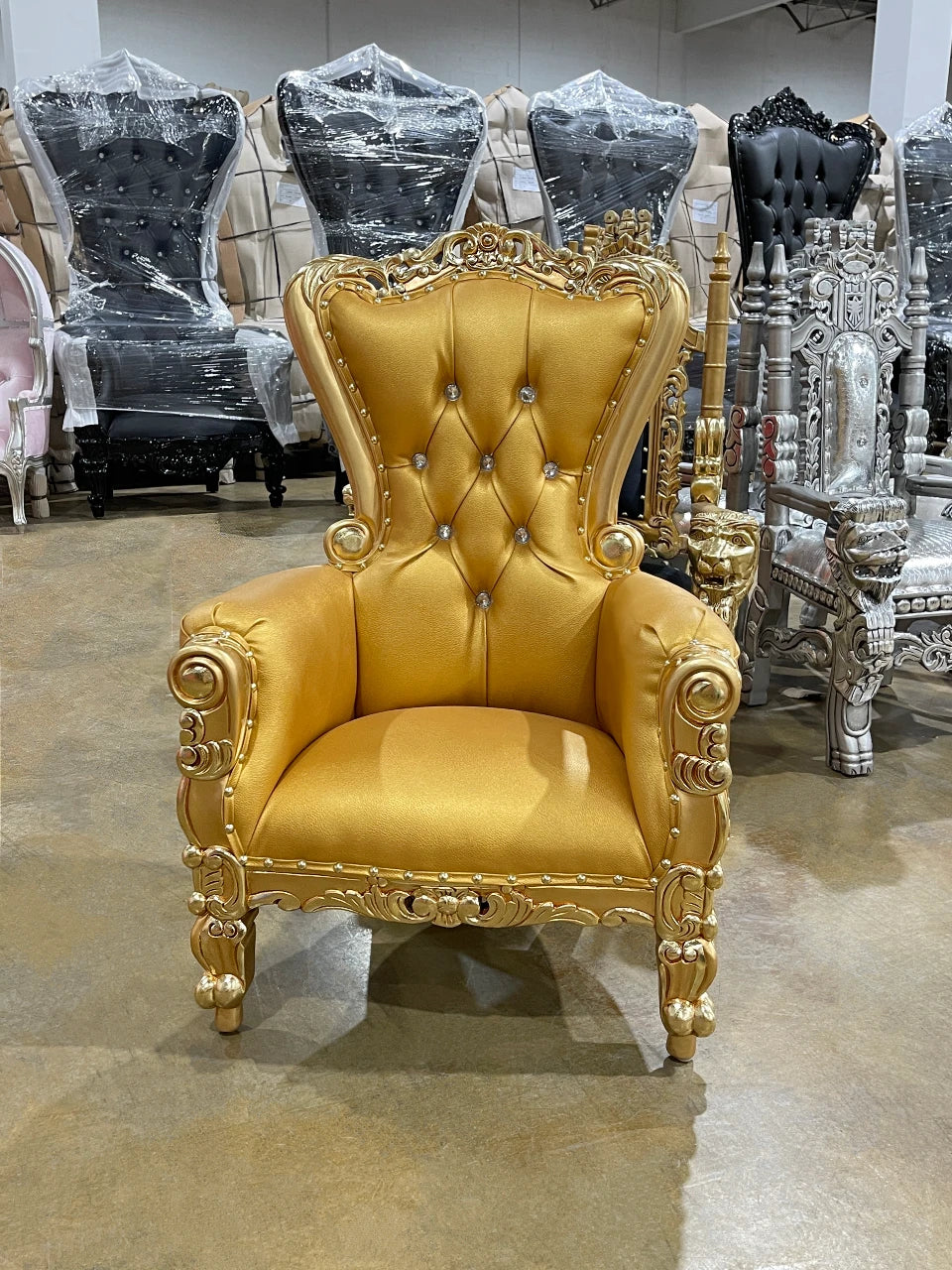 Chiseled perfections throne deals chairs