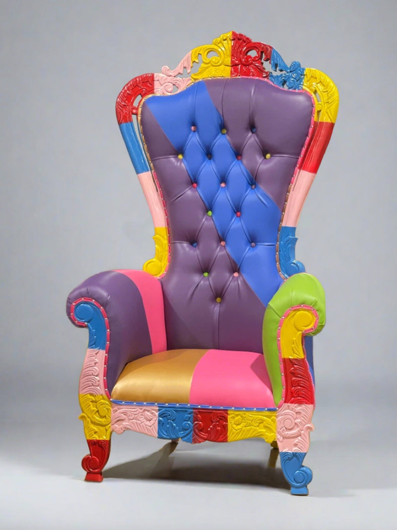 70" Aspen Throne • Multicolor