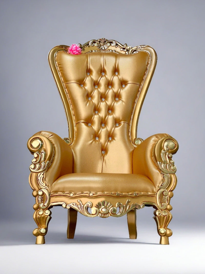 70" OG Throne • Gold/Gold
