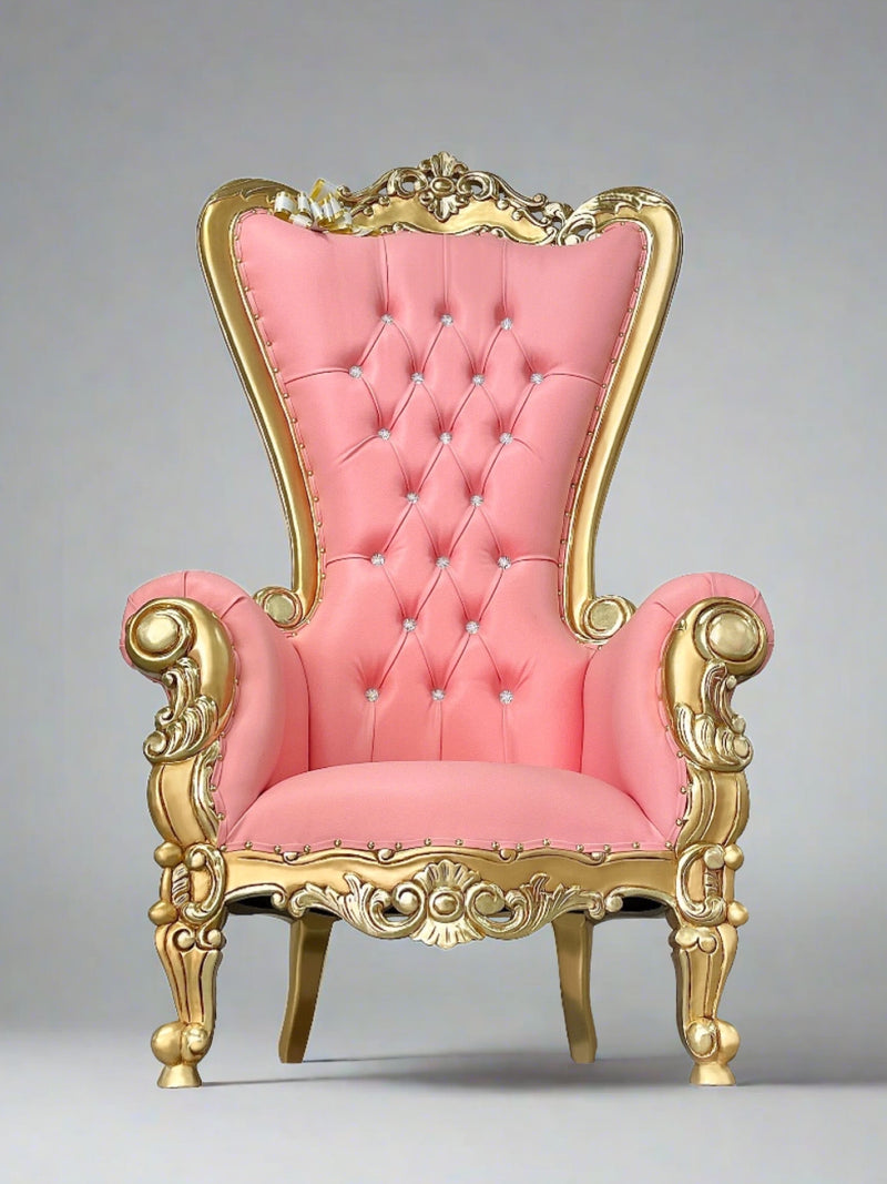 70" OG Throne • Gold/Pink
