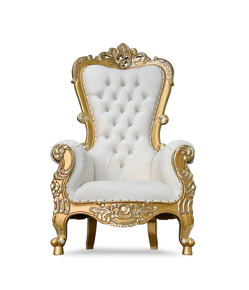 70" Loopa Throne • Gold/Ivory