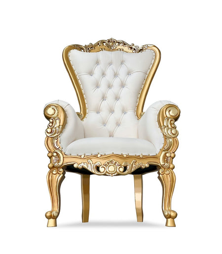 70" OG Throne (T) • Gold/Ivory